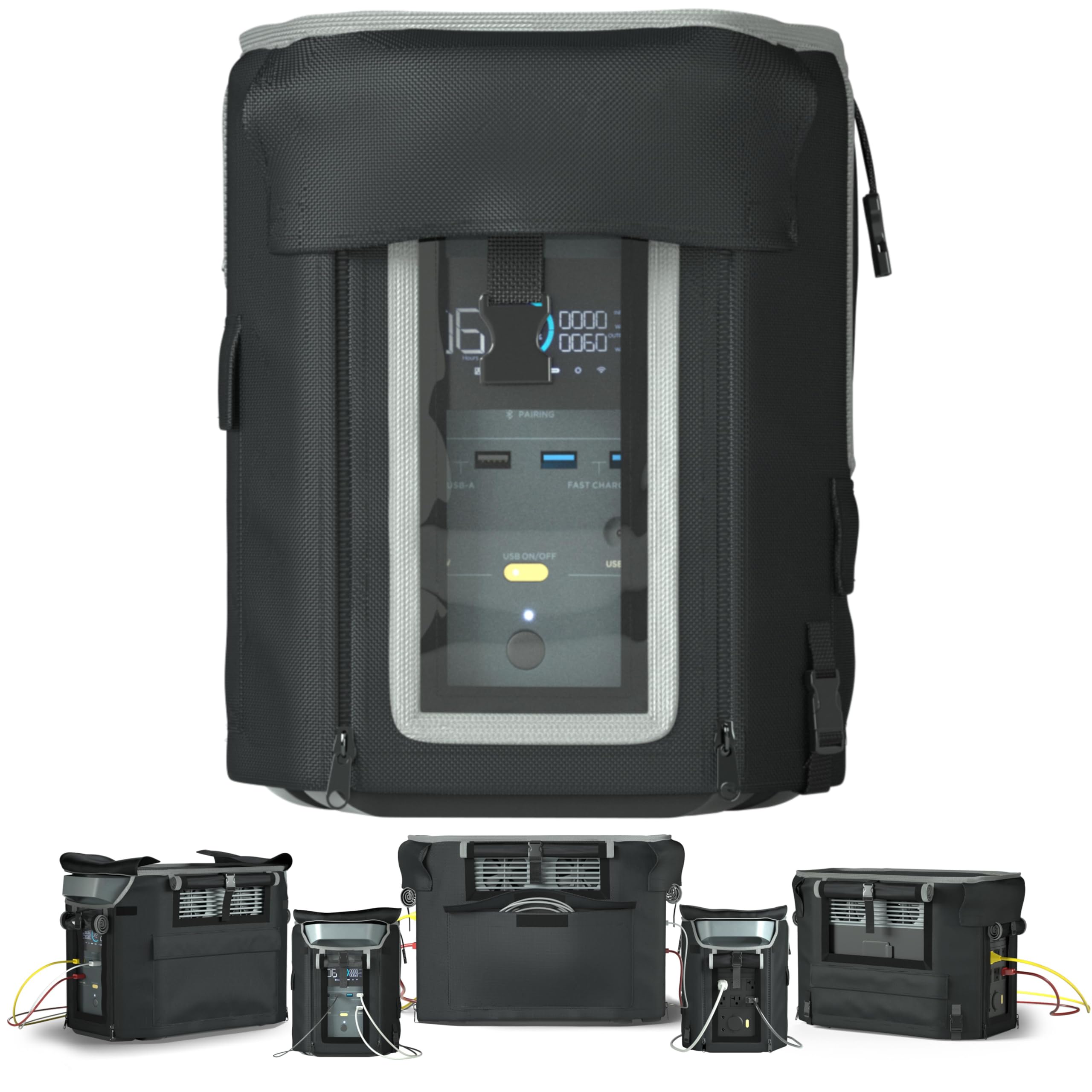 Amazon.com: Portable Power Station Cover Waterproof, for ECOFLOW